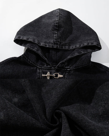 New Vintage Denim Toggle Jacket