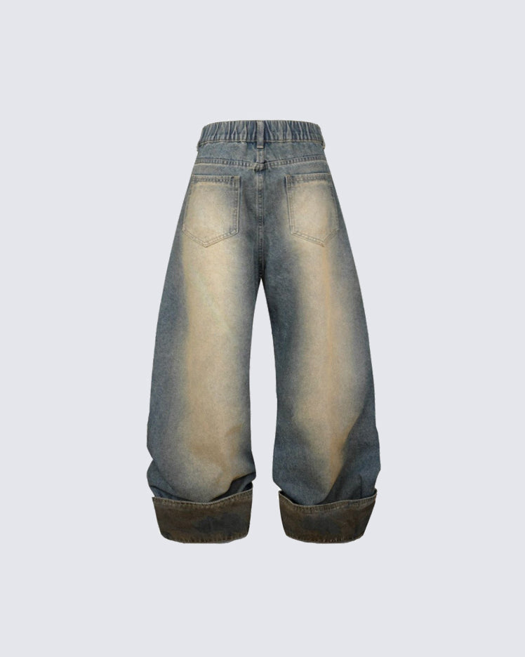 American Washed Structural Denim Jeans