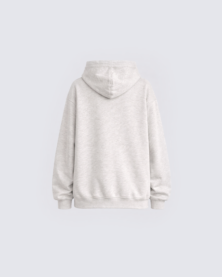 3D Heart Appliqué Hoodie