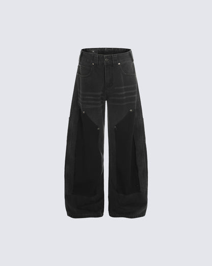 Personalized Washed Design Jeans