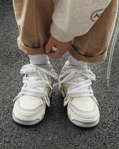 Stylish Chunky Sole Sneakers