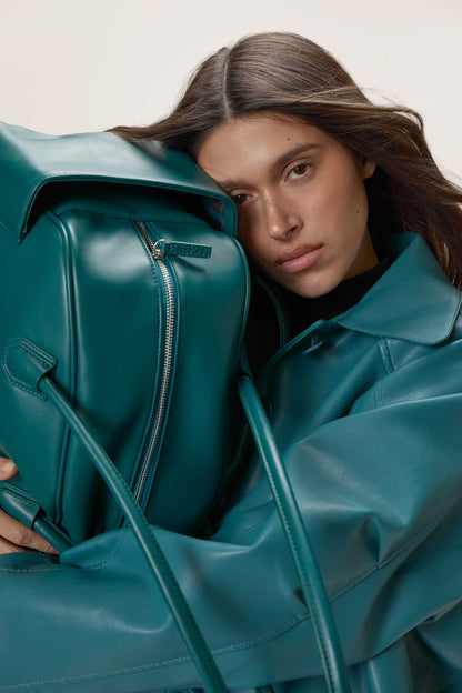 Junk Bowling Bag in Dark Cyan