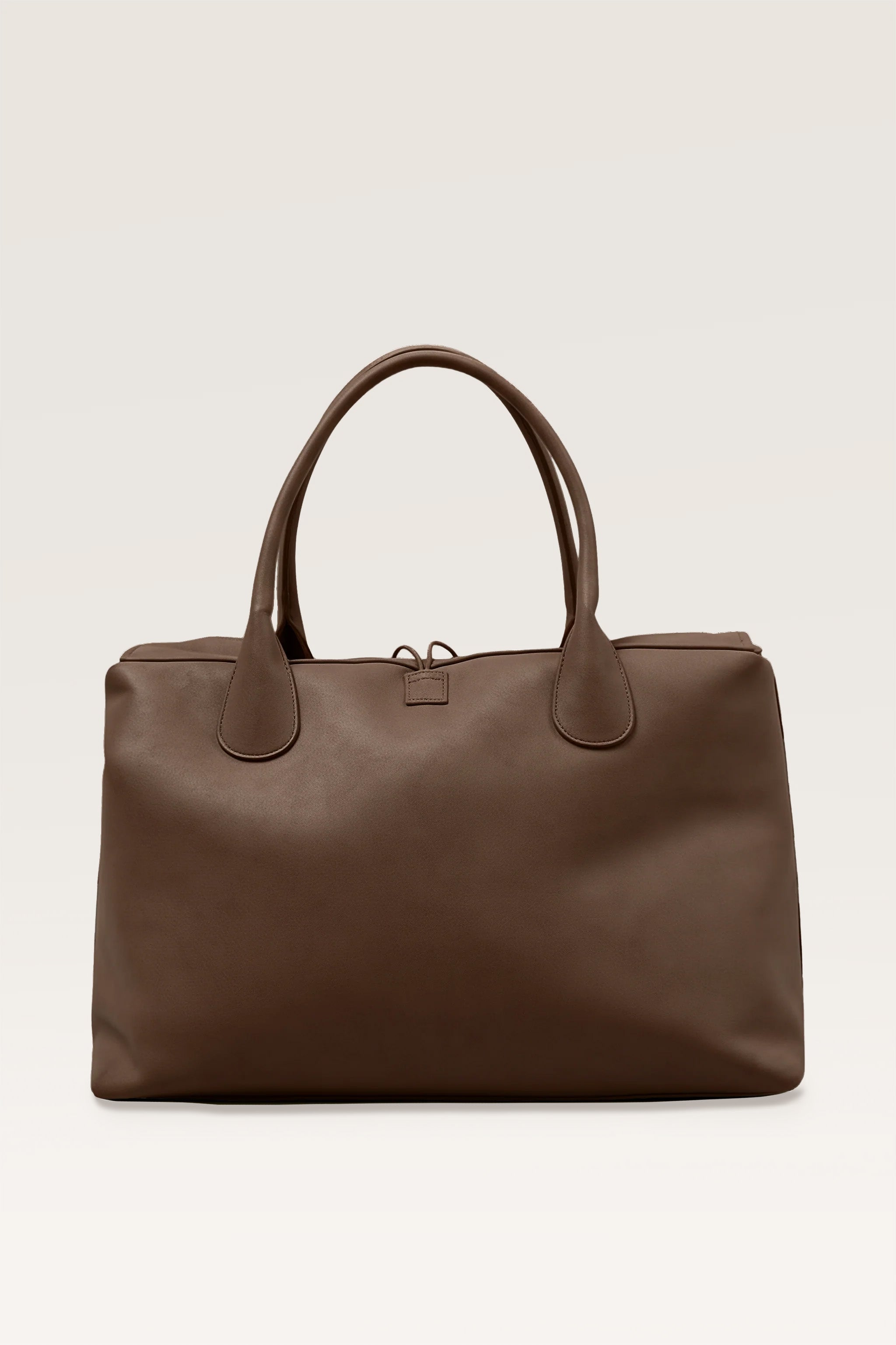 Tully Button Carryall Bag in Brown