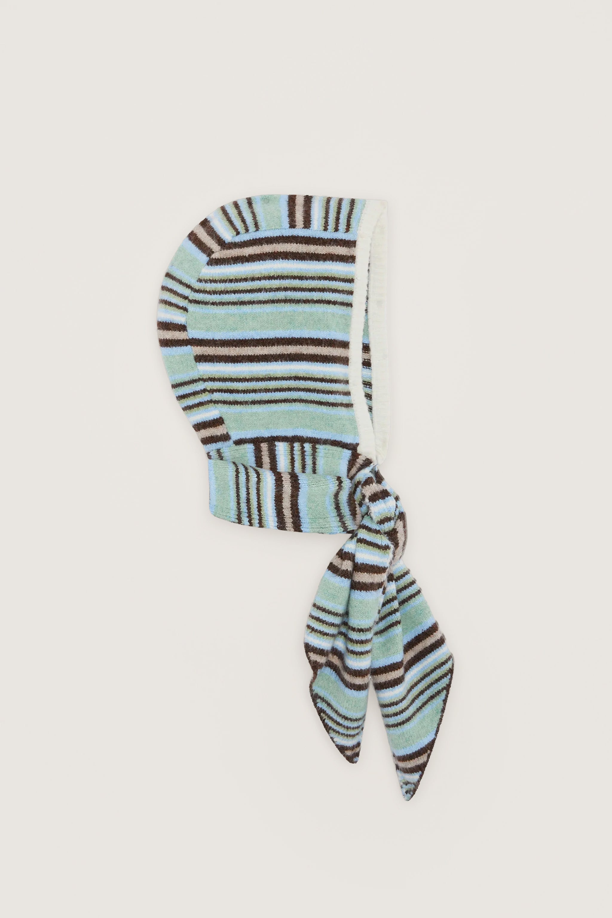 Tippy Stripe Knit Hood