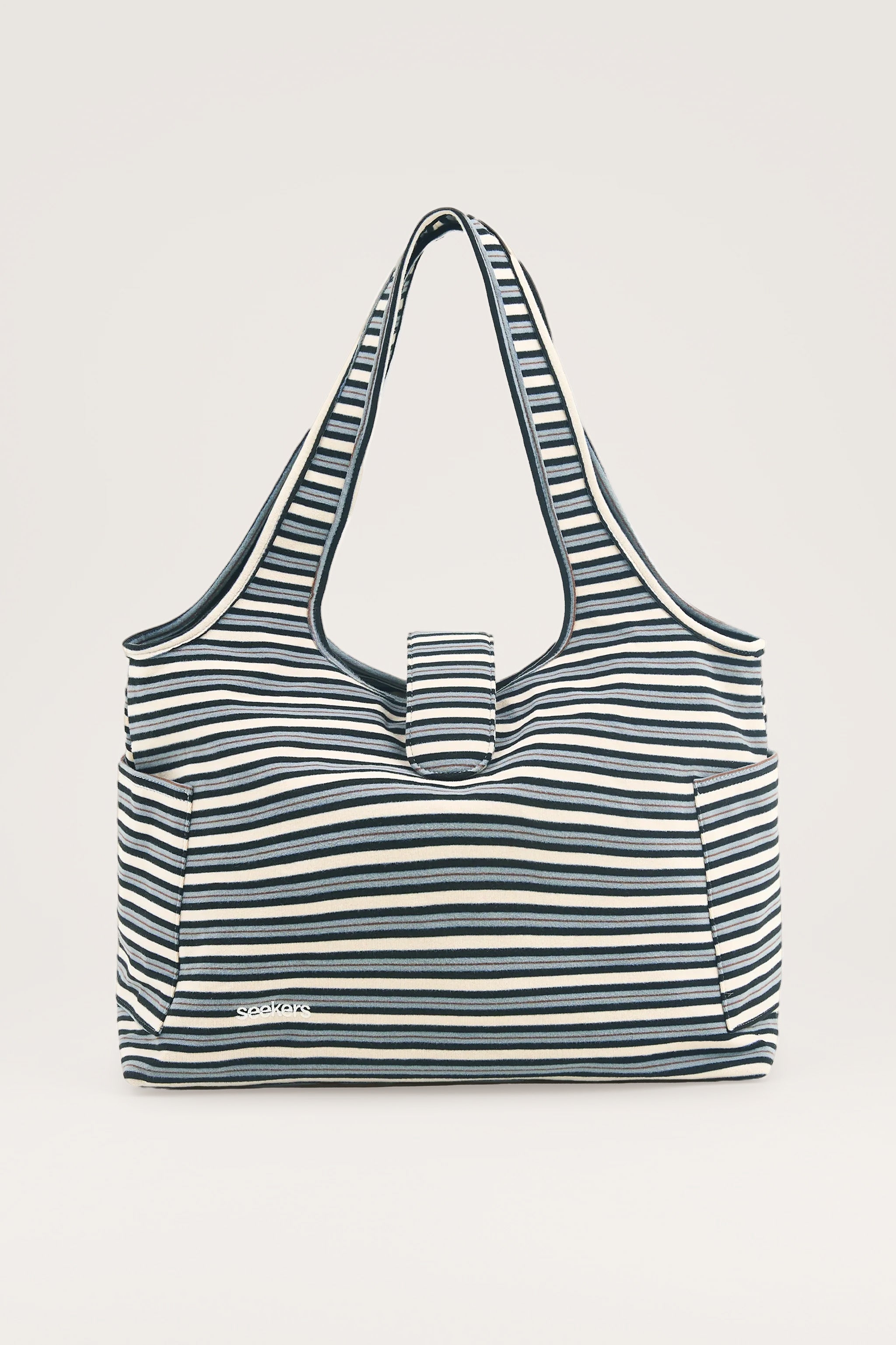 Wilkie Soft Carryall Bag in Multi Cream
