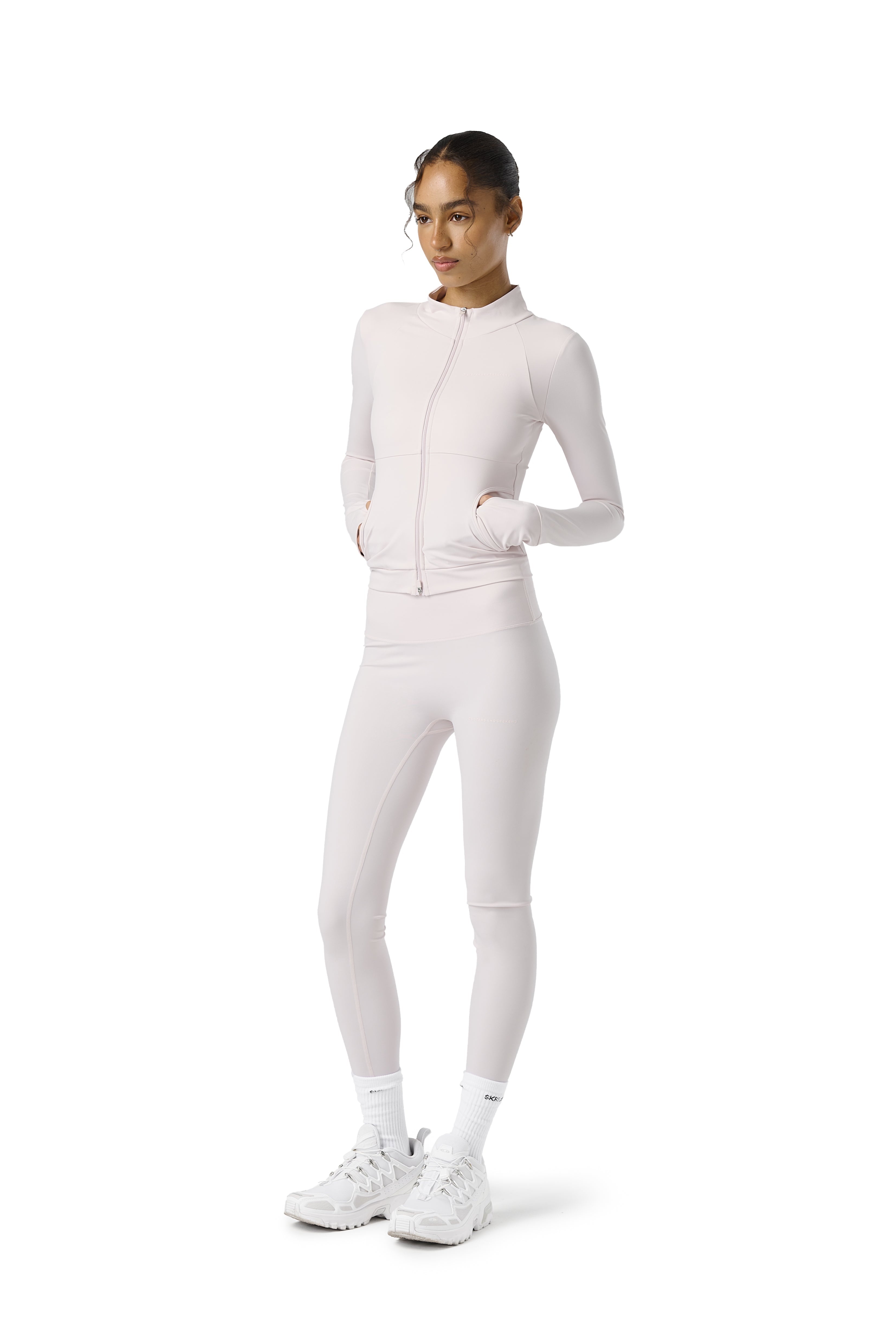 Active Leggings in Soft Pink