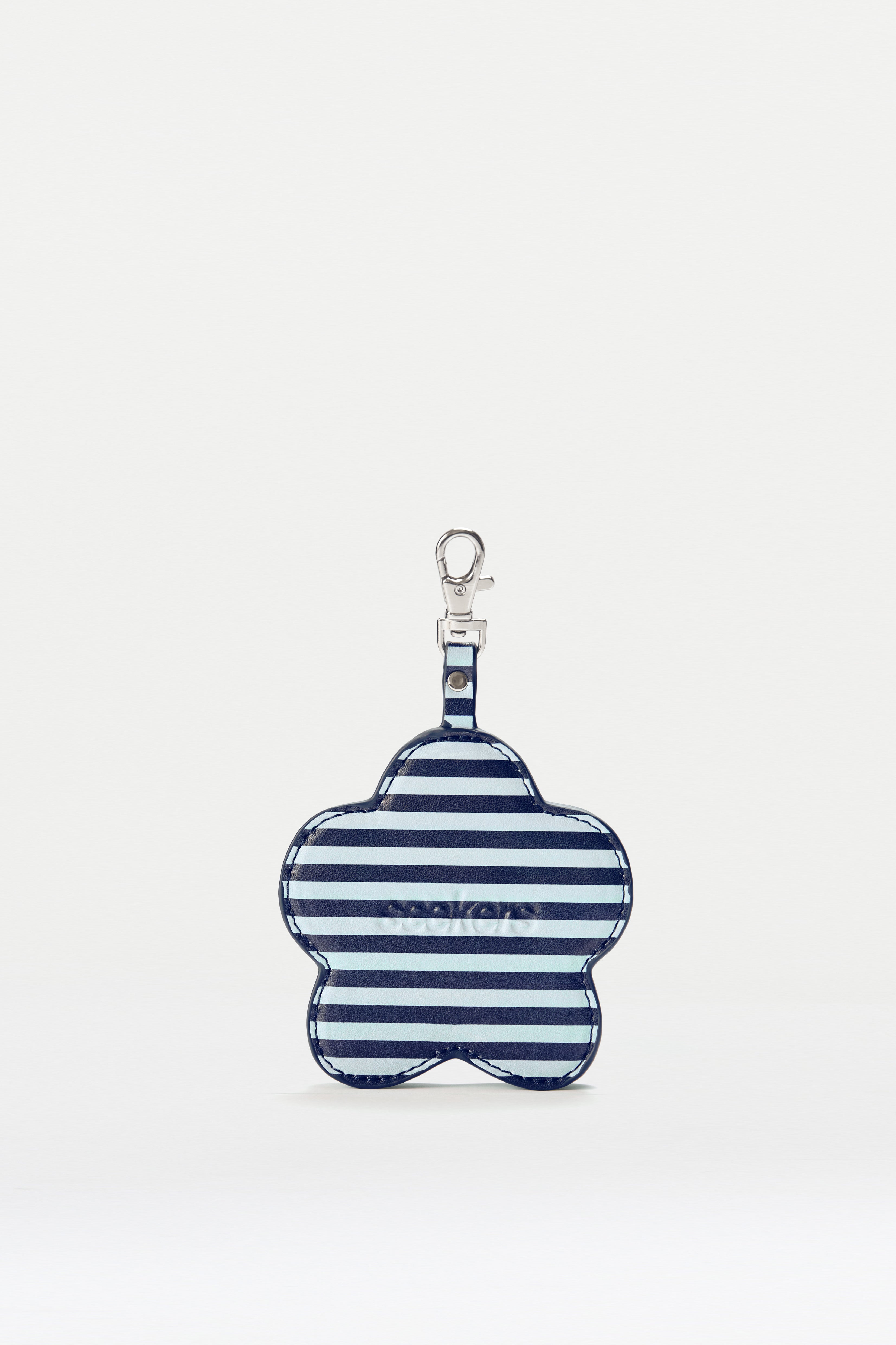 Jasper Mirror Keychain in Blue