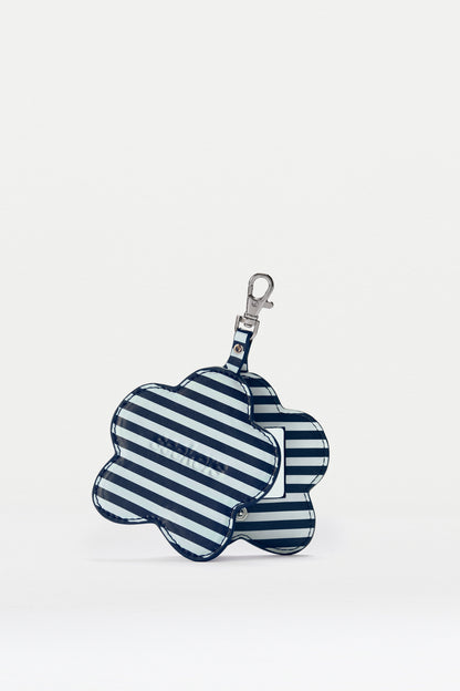 Jasper Mirror Keychain in Blue