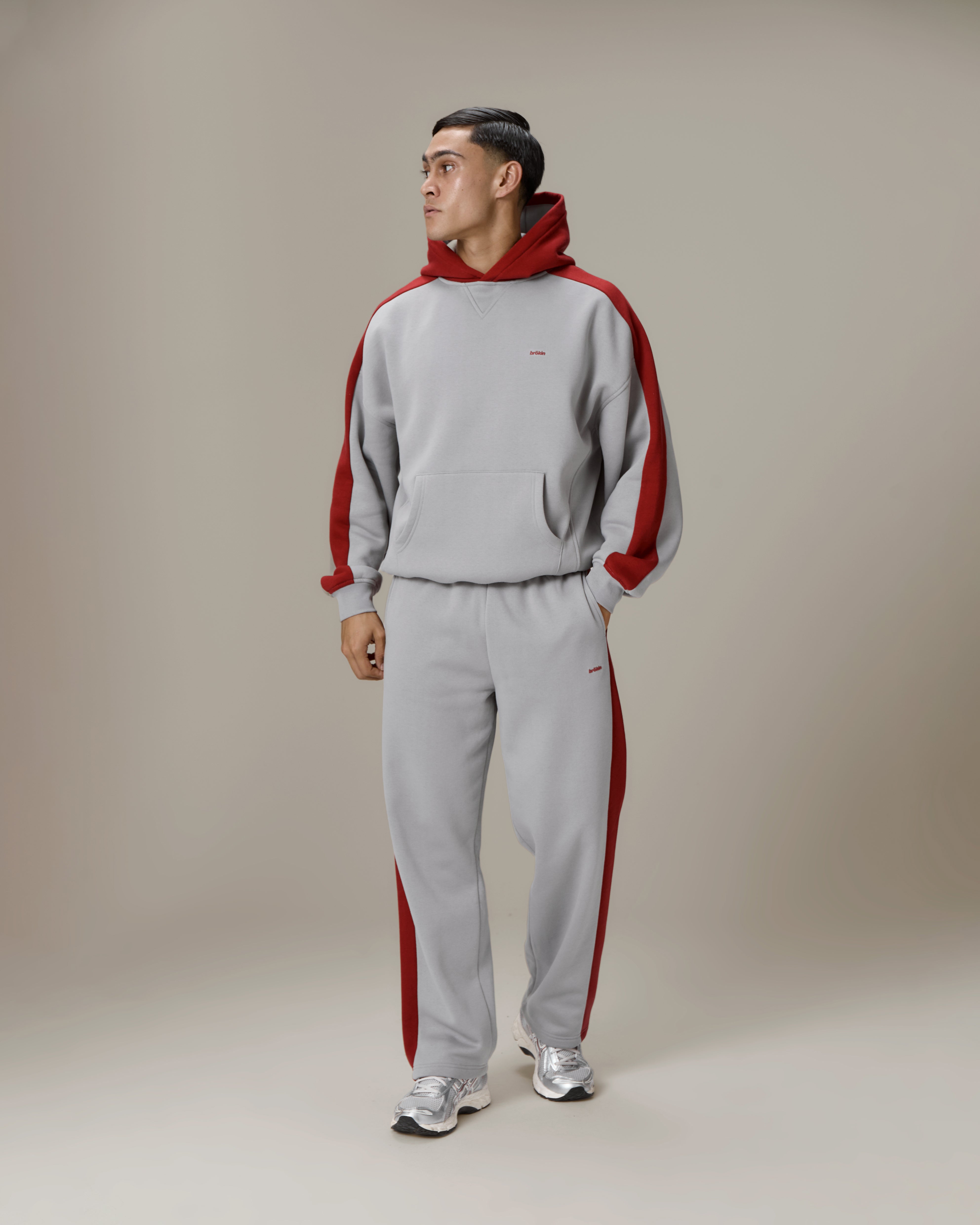 Brokin Panel Hoodie