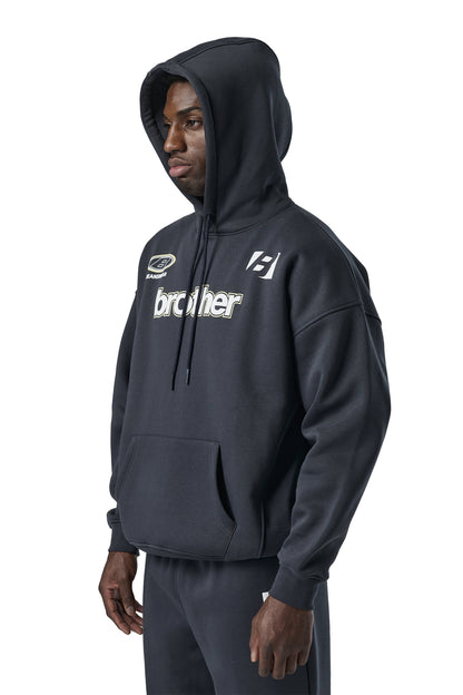 Motif Logo Hoodie