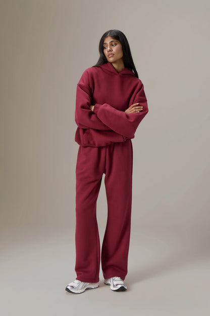 Seekers Classic Hoodie in Burgundy