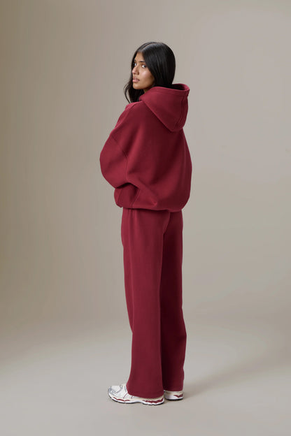 Seekers Classic Hoodie in Burgundy