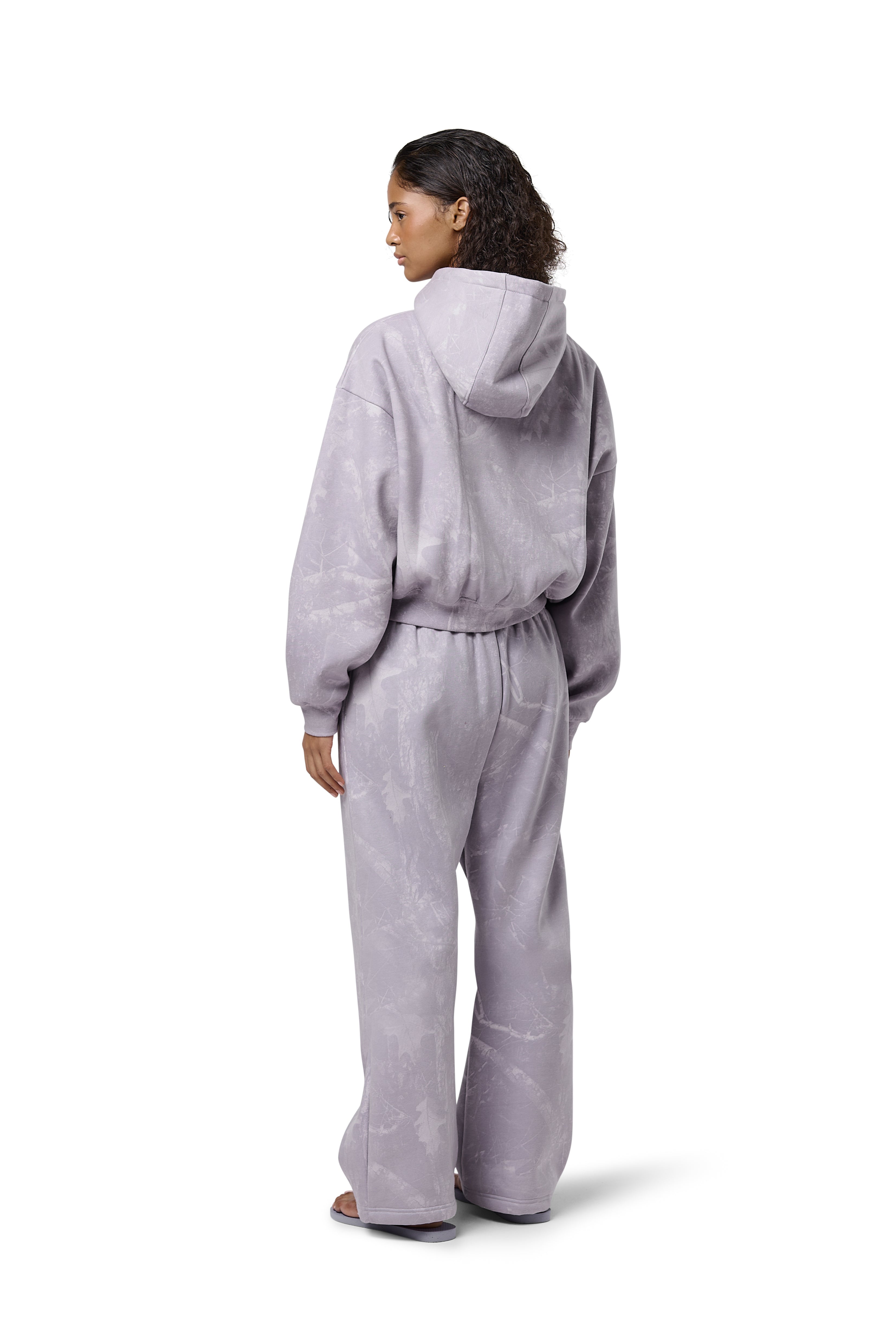 Ranch Shrunken Hoodie in Lilac