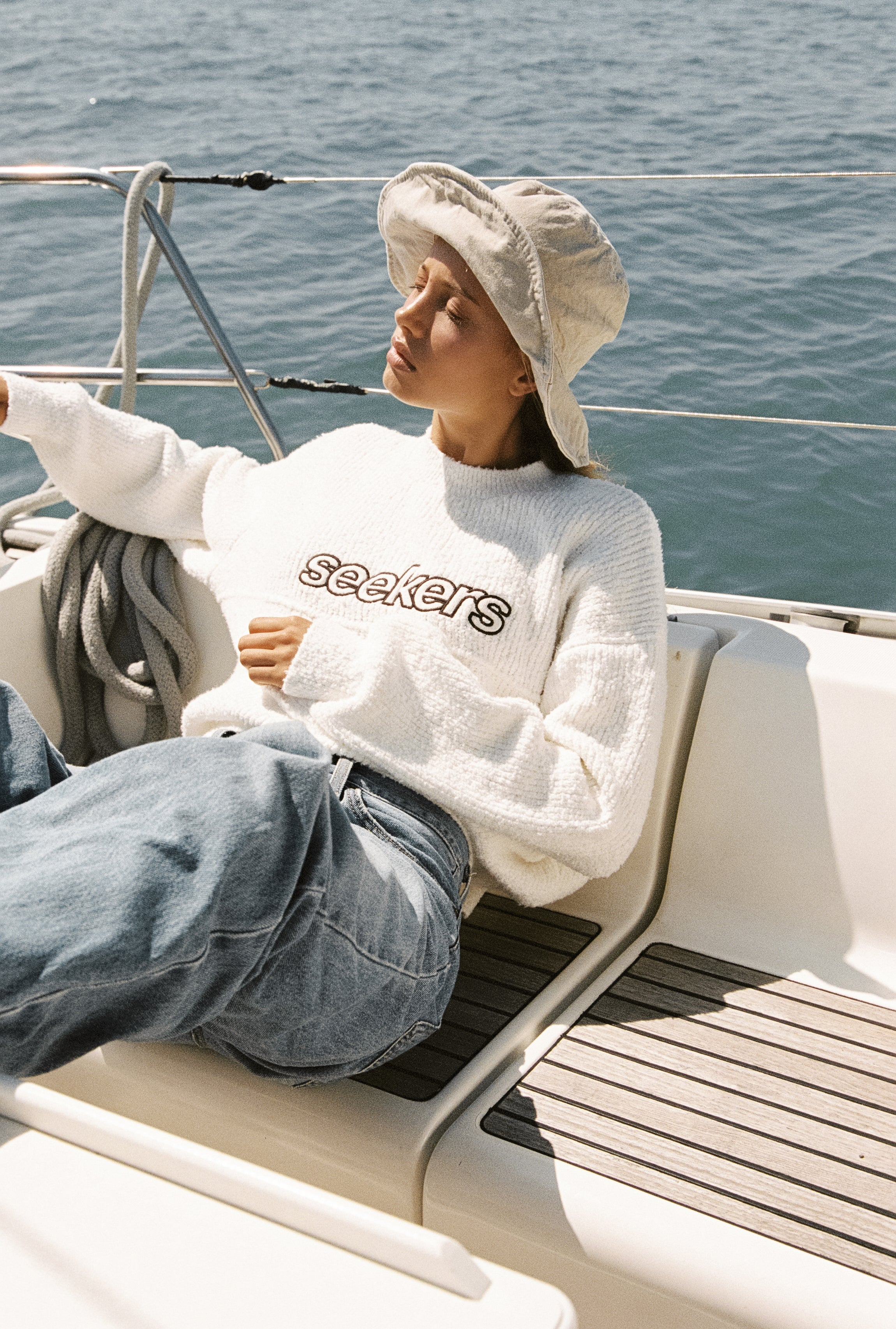 Nonna Logo Knit Sweater