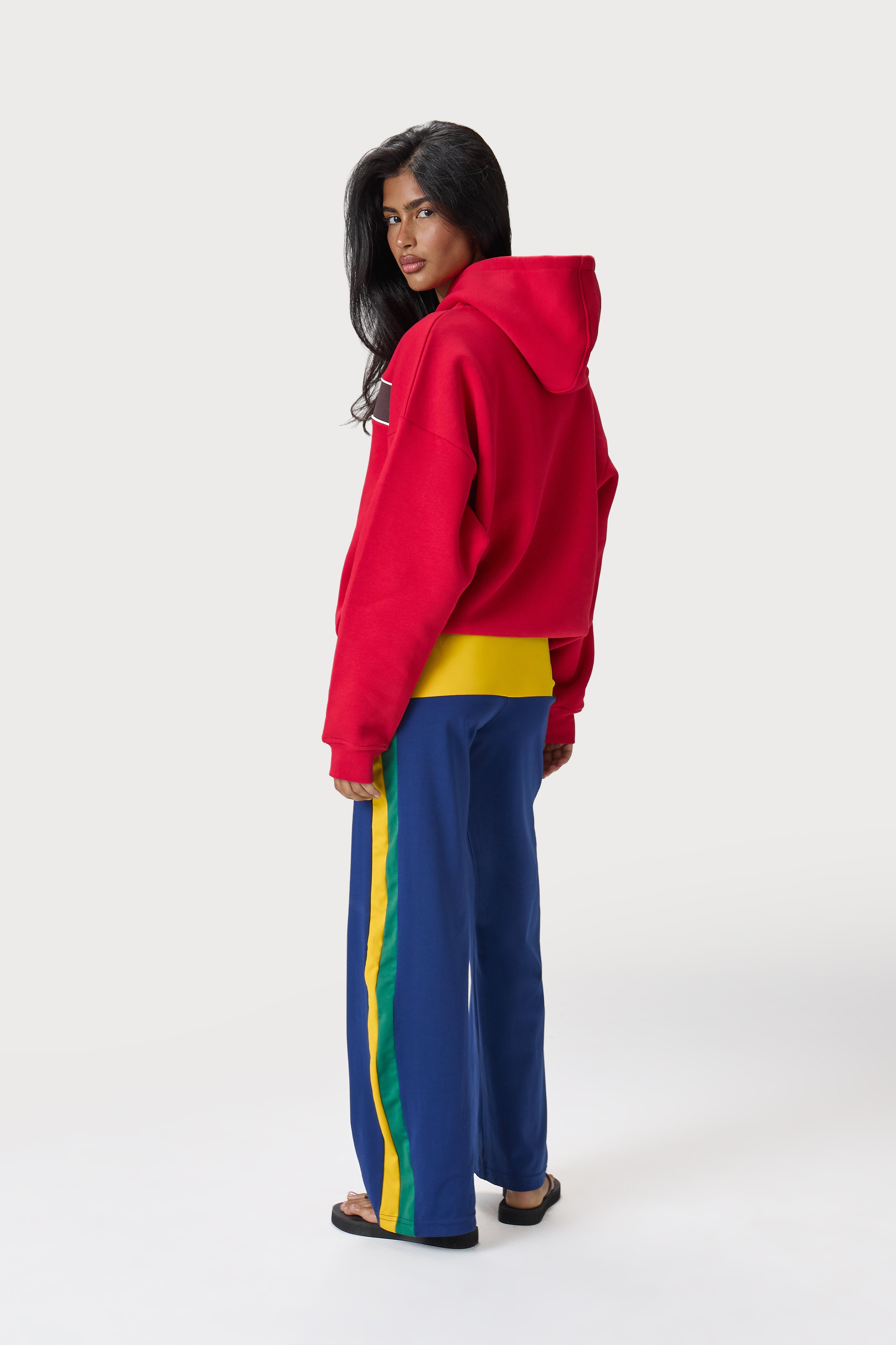 Seekers Speedway Hoodie in Red