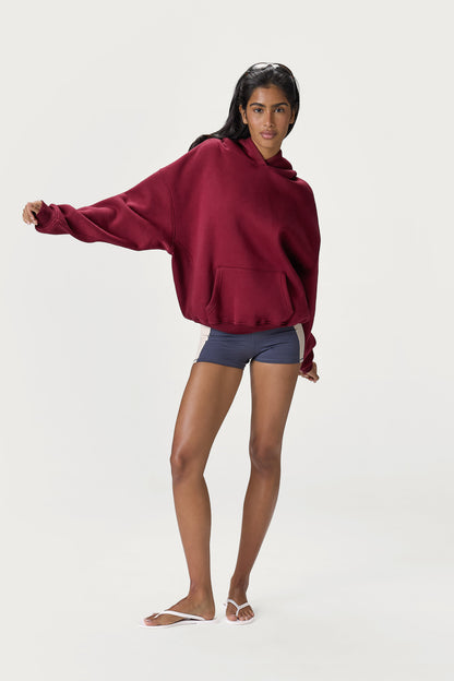 Seekers Classic Hoodie in Burgundy