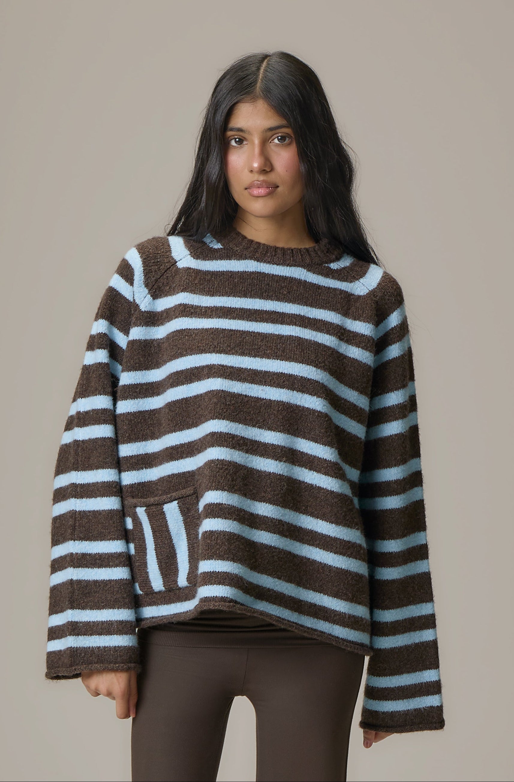 Jumble Stripe Knit Jumper