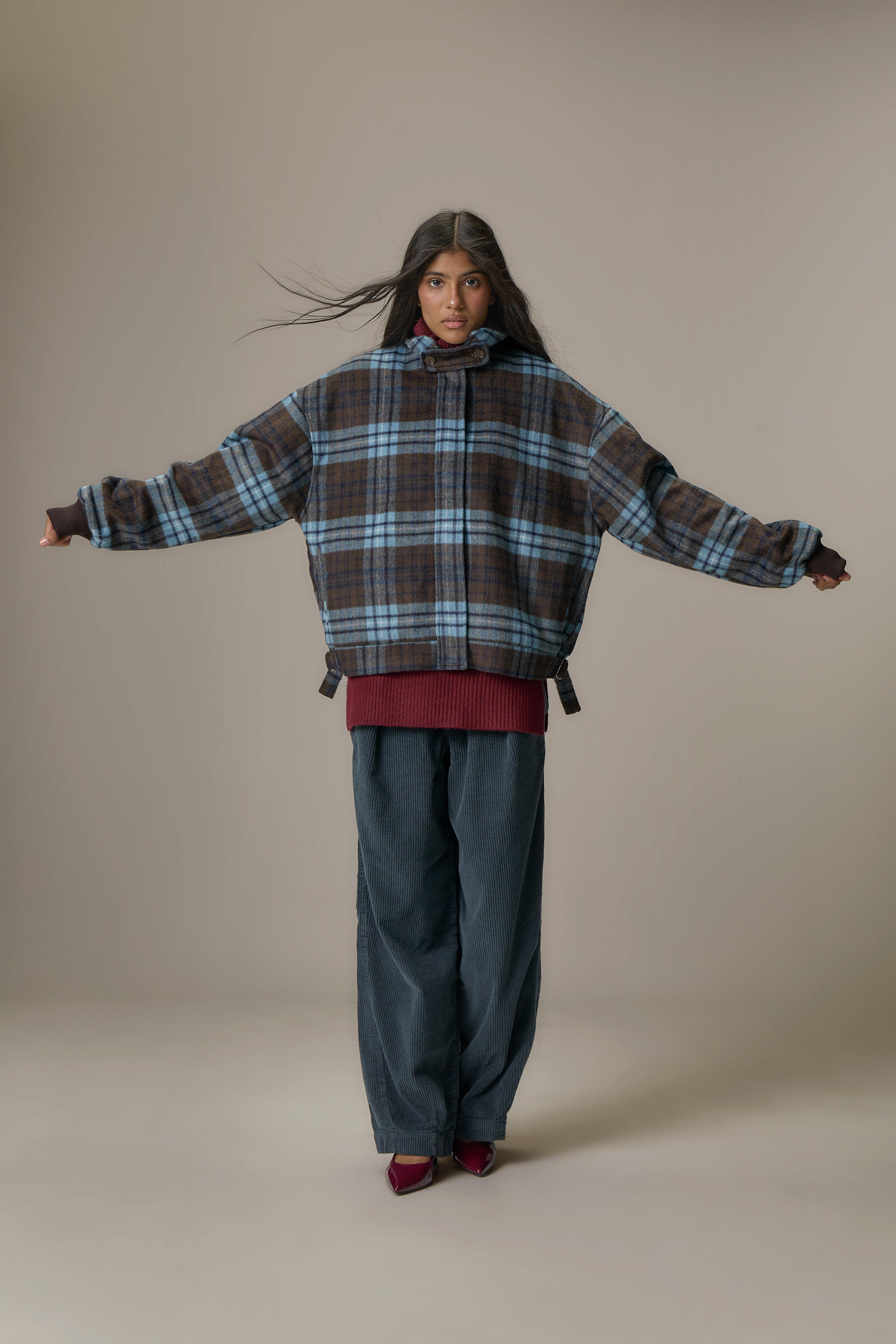 Bennett Plaid Check Jacket