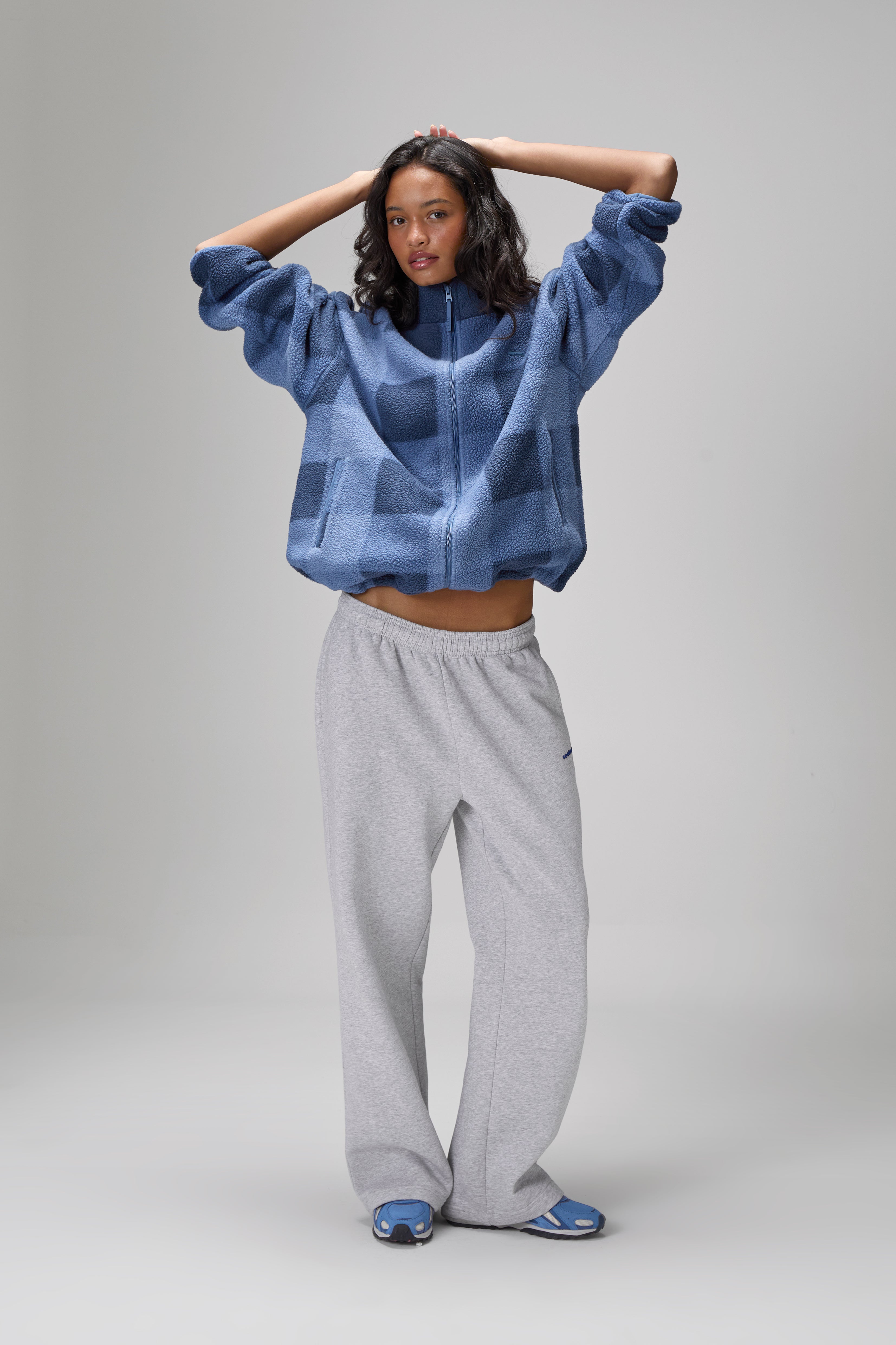 Farley Fleece in Blue