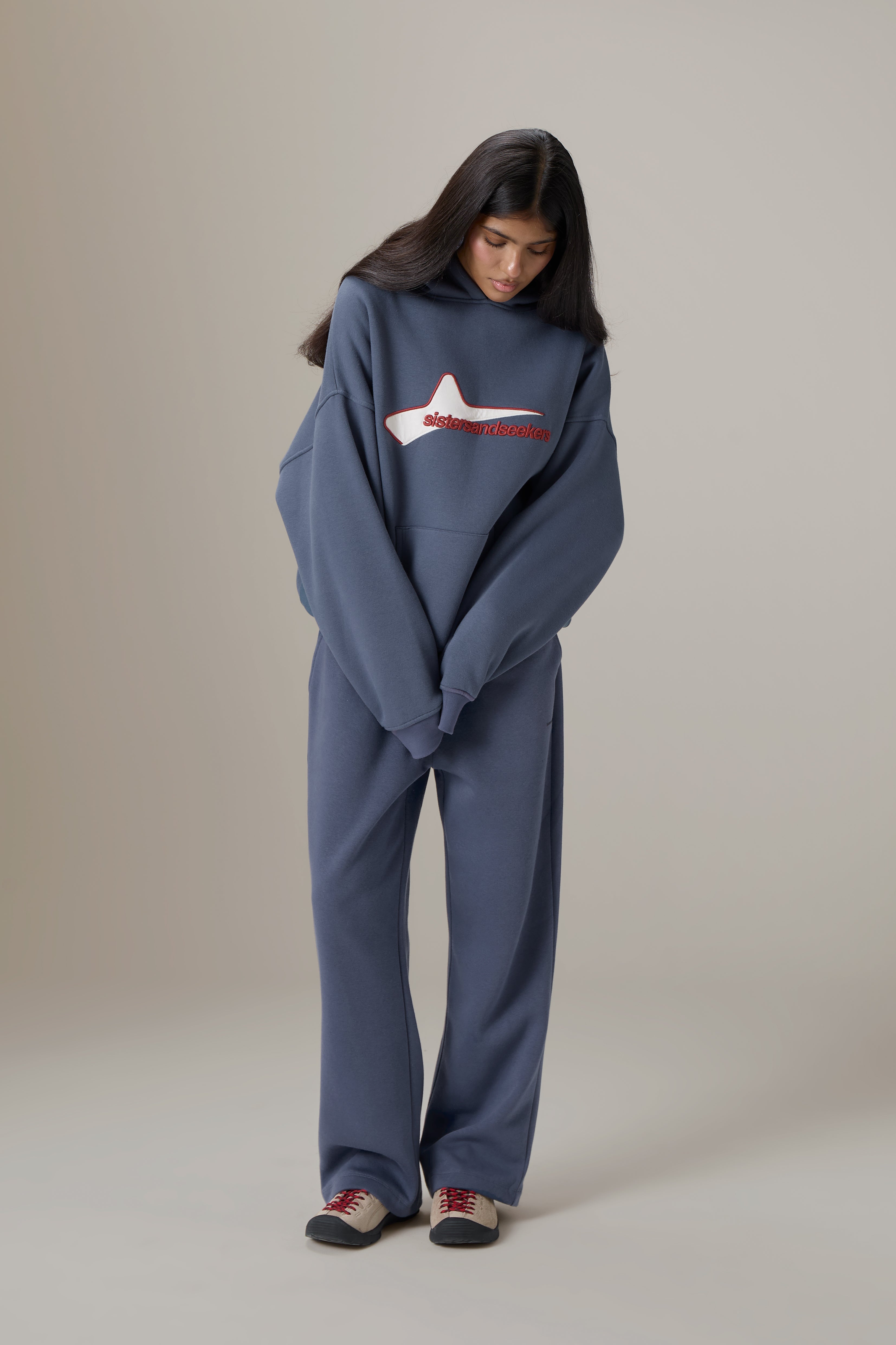 Seekers Northstar Hoodie in Vintage Blue