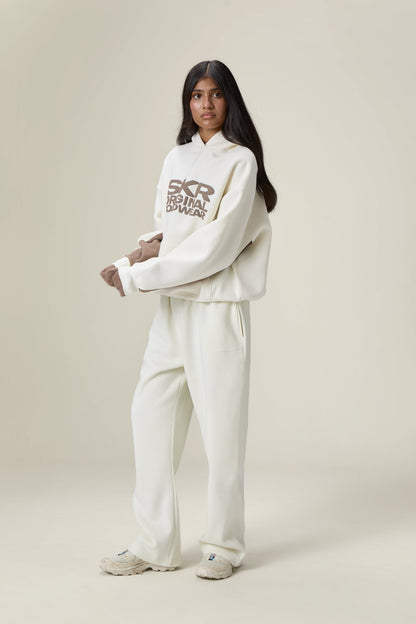 Seekers Originals Panel Hoodie in Cream Balm