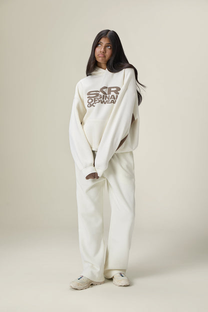 Seekers Originals Panel Hoodie in Cream Balm