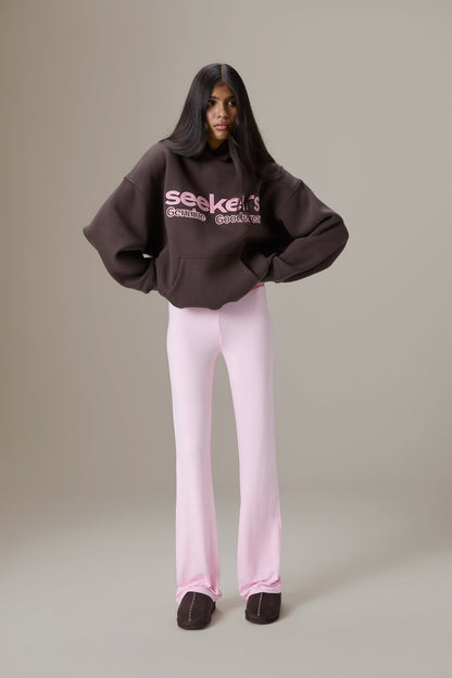 Seekers Goodwear Hoodie in Chocolate Brown