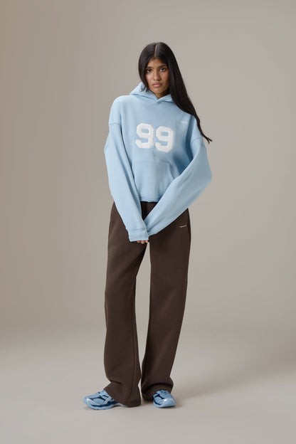 99 Hoodie in Powder Blue
