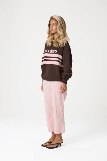 Peggy Logo Knit Sweater