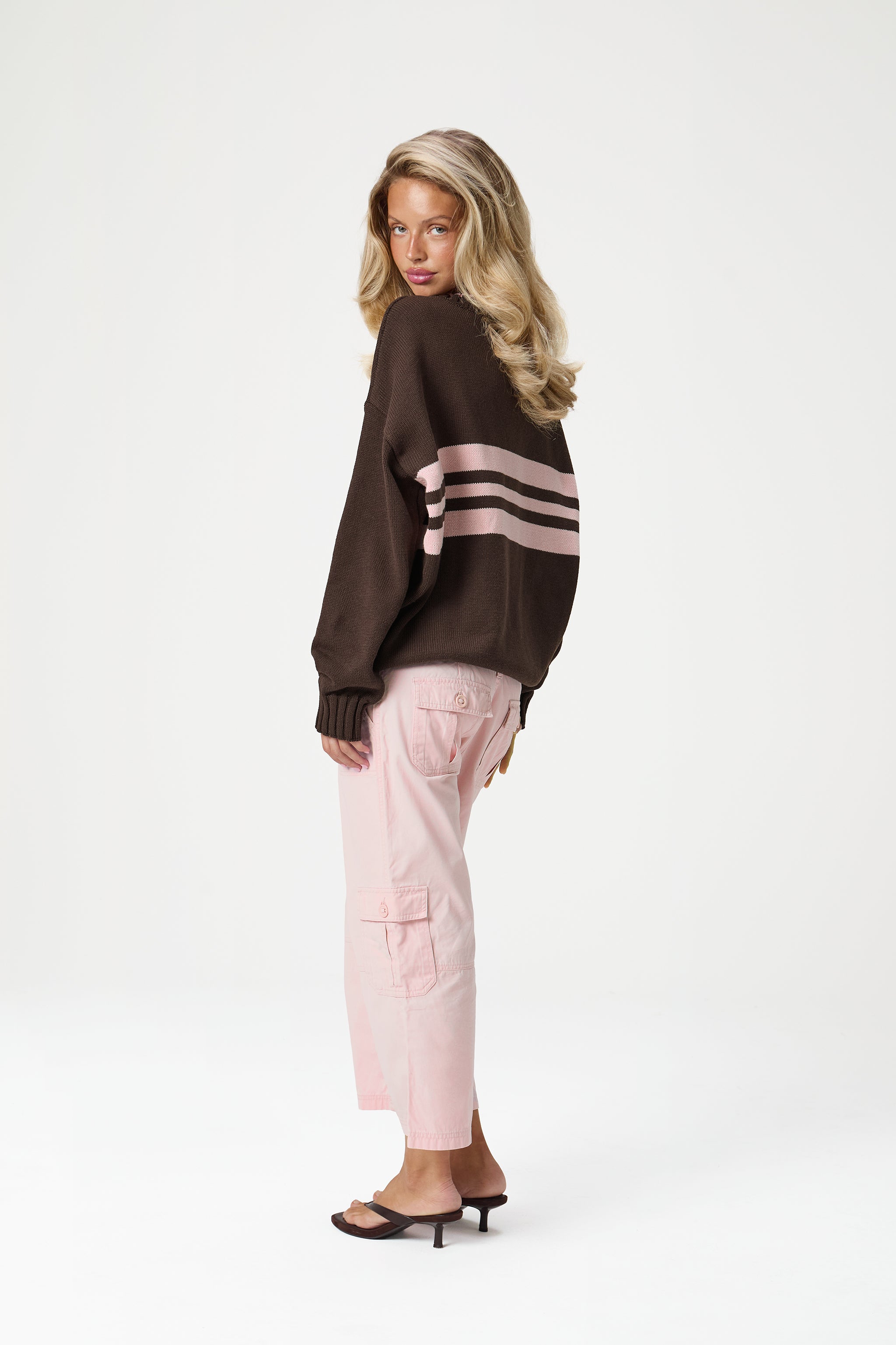Peggy Logo Knit Sweater