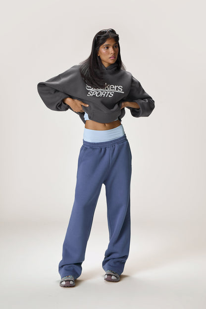 Seekers Sports Hoodie in Charcoal