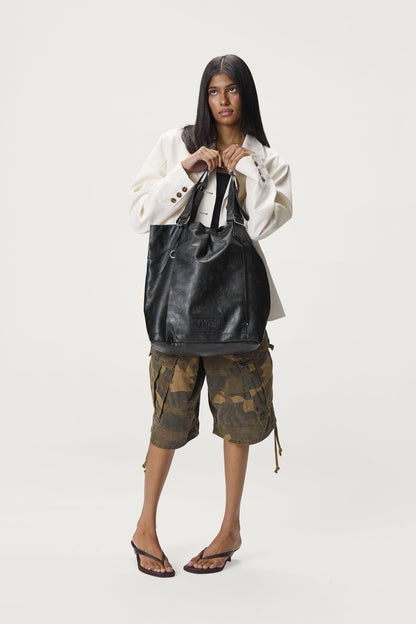 Burbank Faux Leather Everyday Tote Bag
