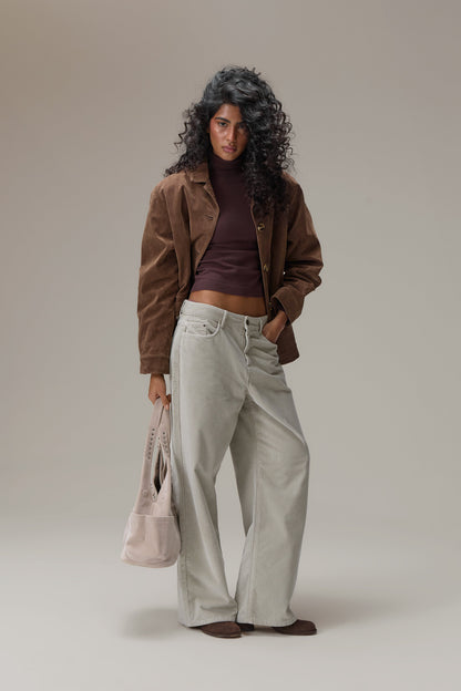 Jackson Faux Suede Blazer