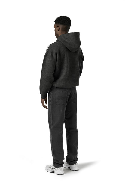 Track Knit Hoodie