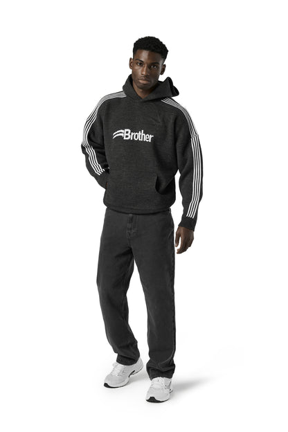Track Knit Hoodie