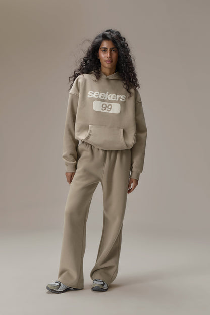 Seekers Tabby Original Hoodie in Beige