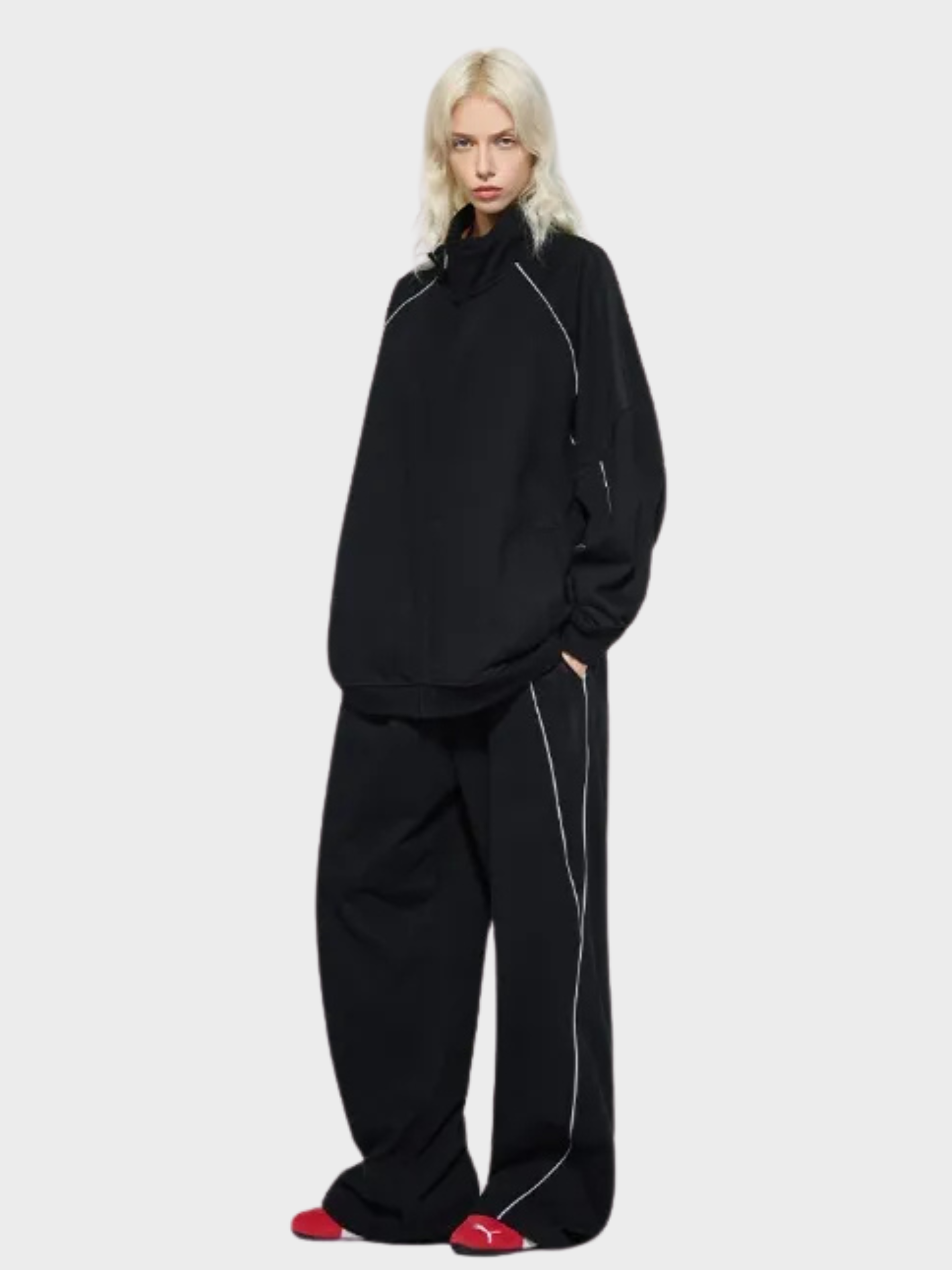Amalfi Reflective Track Zip Jacket
