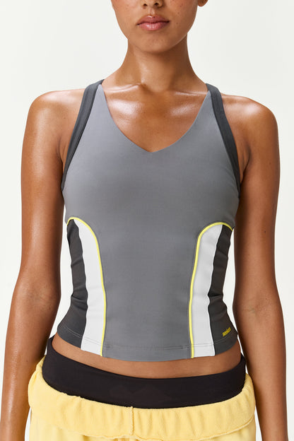 Yogamax Active Tank Top in Grey