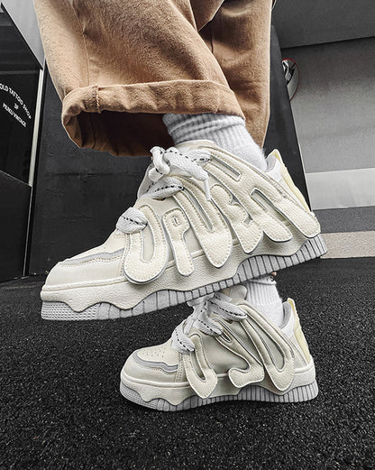 Stylish Chunky Sole Sneakers