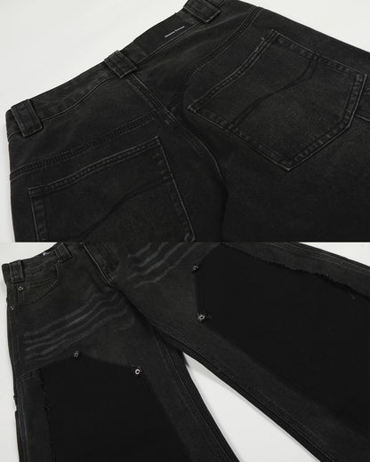 Personalized Washed Design Jeans