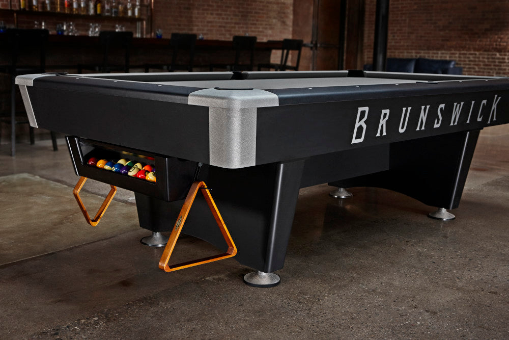 Black Wolf Pro 8' Pool Table