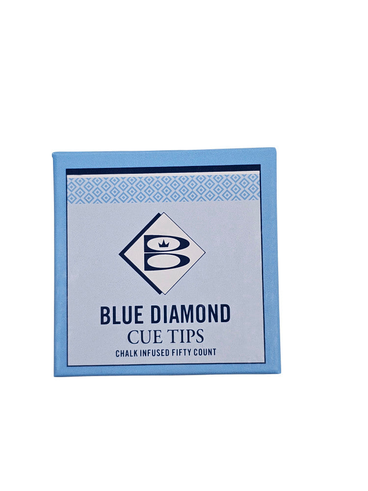 Blue Diamond Leather Cue Tips