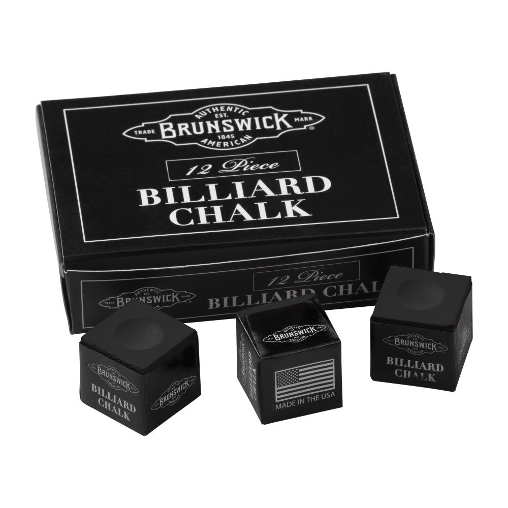Brunswick 12 Piece Billiard Chalk