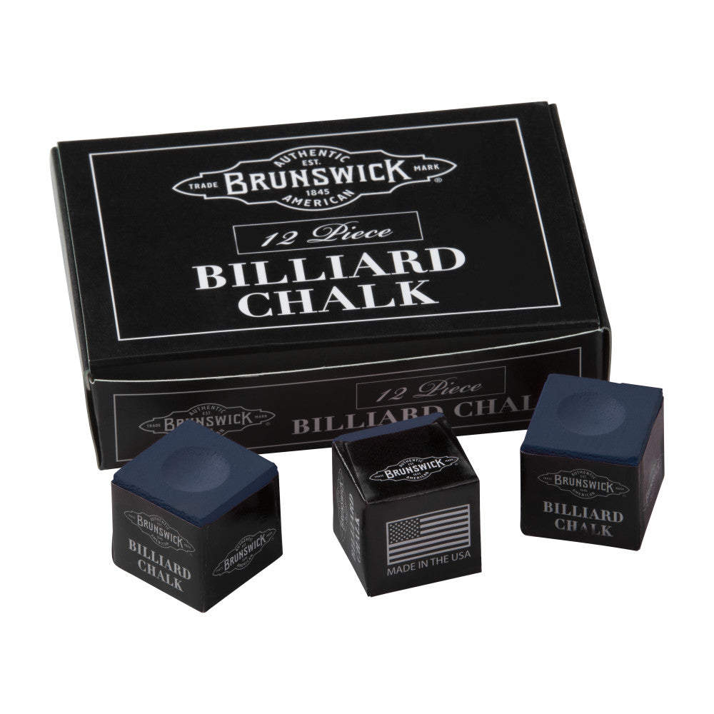 Brunswick 12 Piece Billiard Chalk