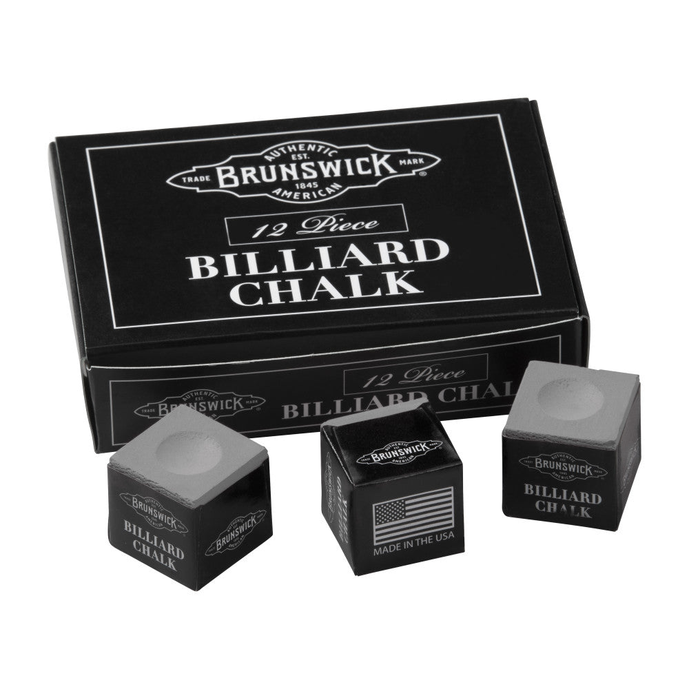 Brunswick 12 Piece Billiard Chalk