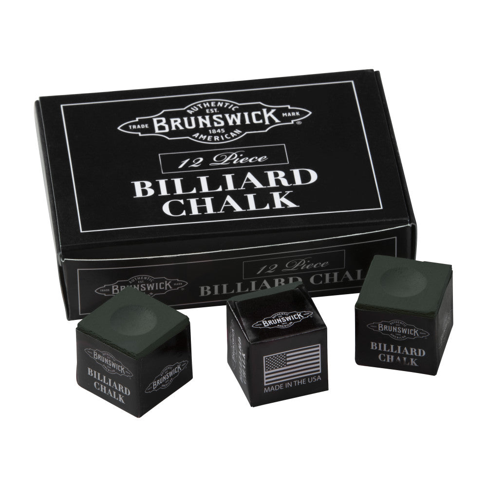 Brunswick 12 Piece Billiard Chalk
