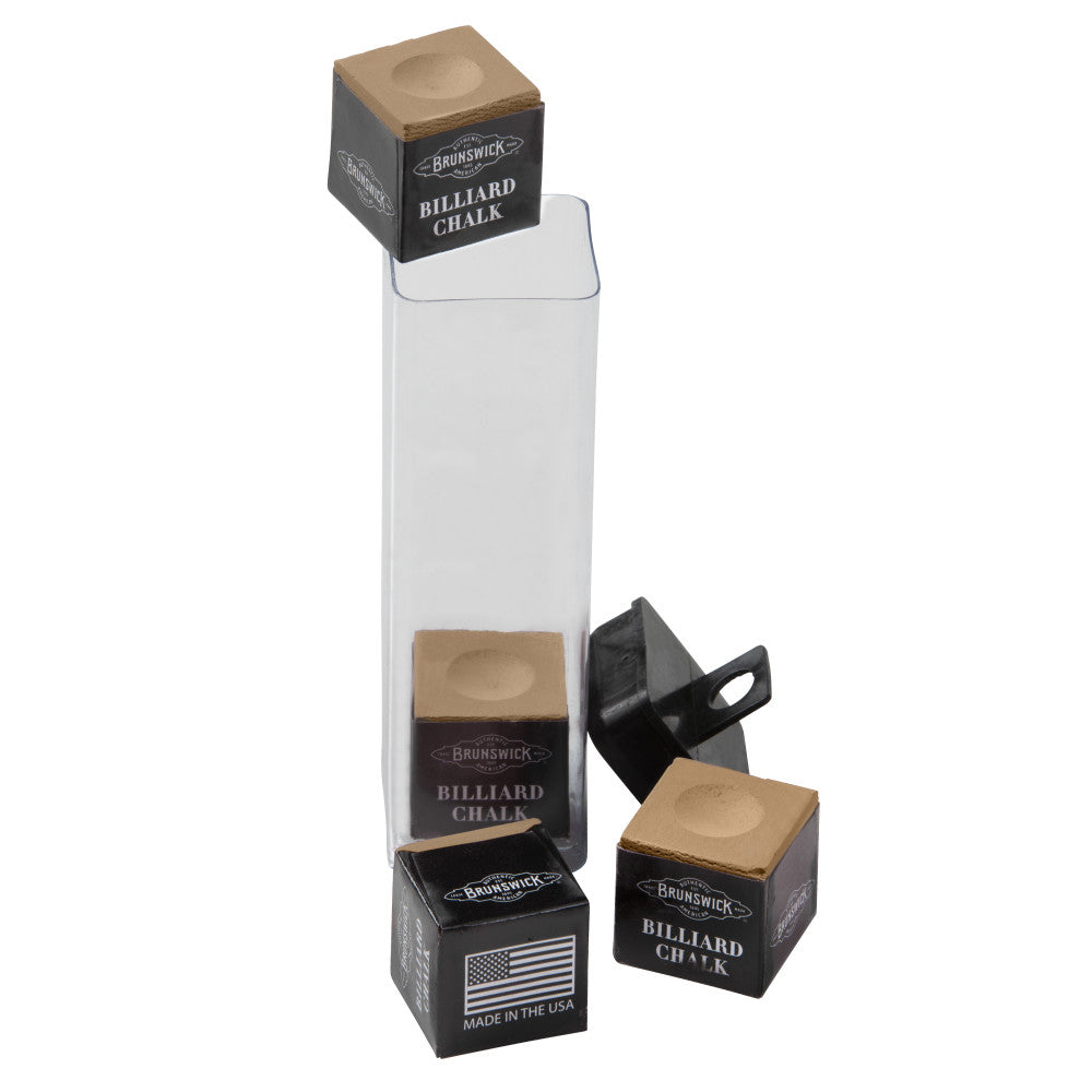 Brunswick 4 Piece Billiard Chalk