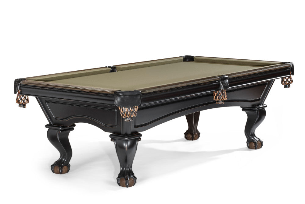 Glenwood 7' Pool Table with Talon Ball & Claw Leg