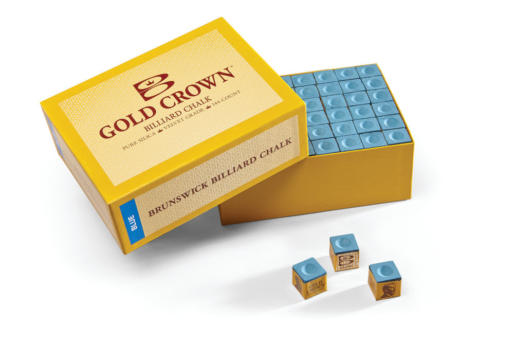Gold Crown 144 Piece Billiard Chalk