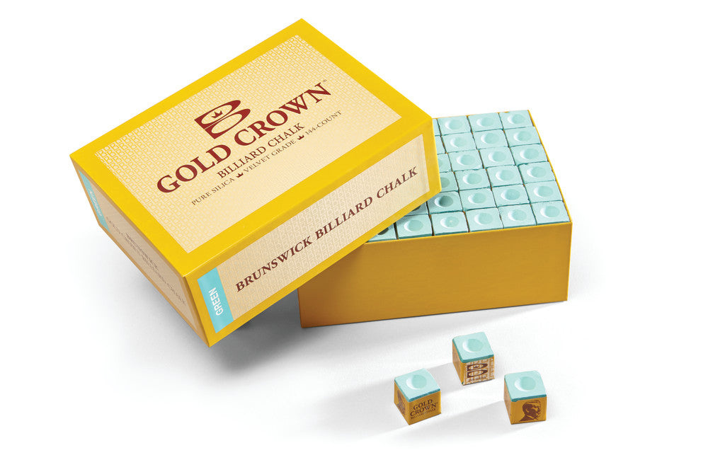 Gold Crown 144 Piece Billiard Chalk